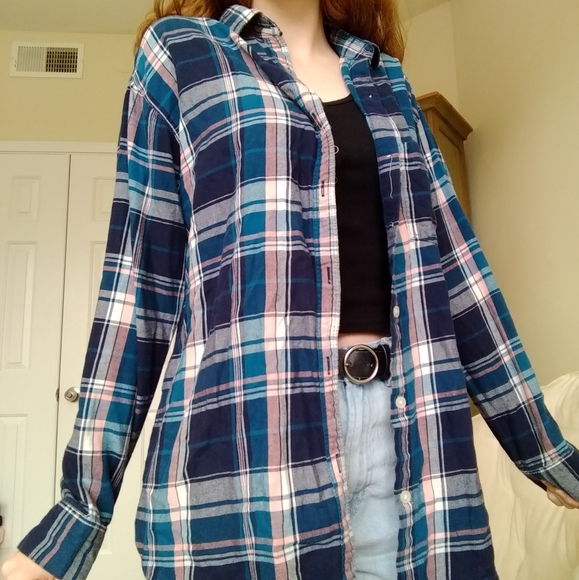 OLD NAVY SOFT FLANNEL - Picture 2 of 4